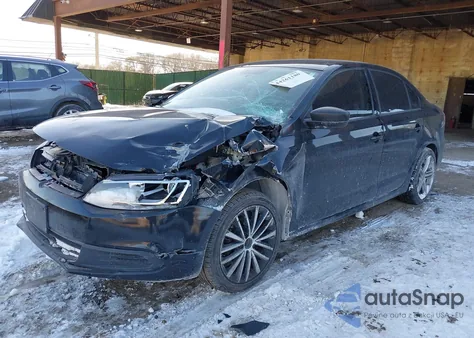 2014 Volkswagen Jetta 2.0L S из США, поврежденный, VIN 3VW1K7AJ5EM436892